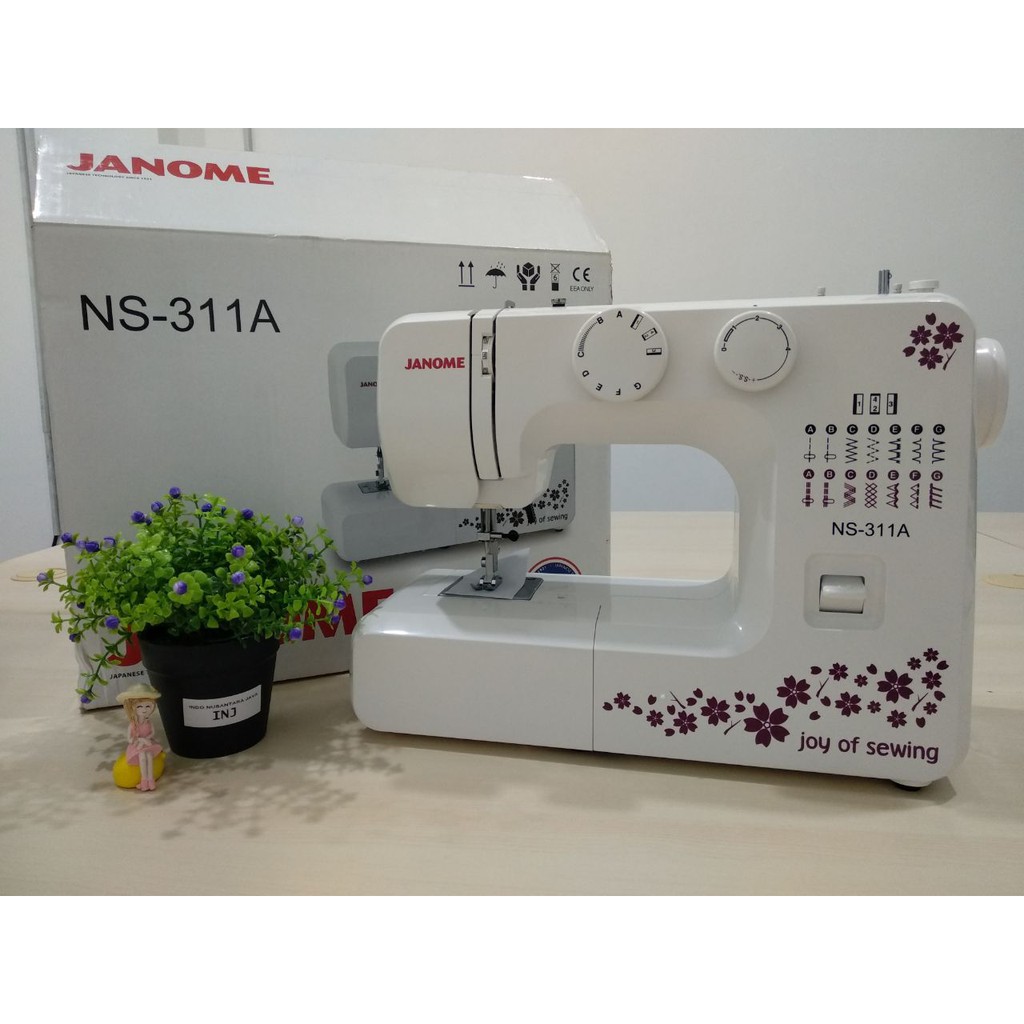 PROMO - Mesin Jahit Portable JANOME NS 311A / NS311A