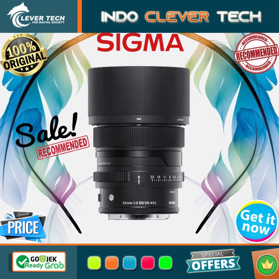 Sigma 65mm f/2 DG DN Contemporary Lens for Sony E