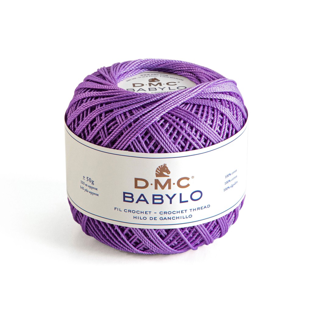 Benang Crochet DMC Babylo 50 Gram - 553 - Violet Ungu