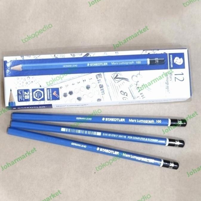 

><><><] pensil 2b staedler lumograph