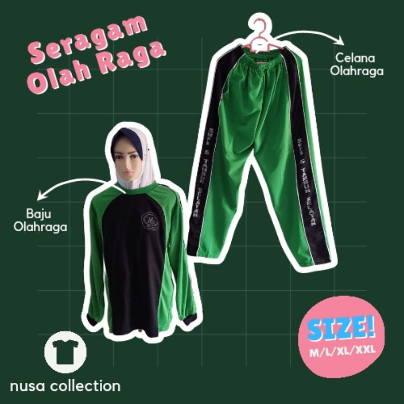 Seragam Olahraga SMPN 5 Tamsel (Putra & Putri)
