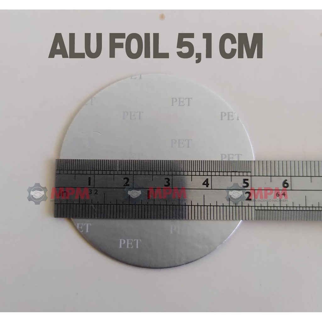 Segel Alumunium Foil Botol Sambal Food Grade Aluminium Foil Botol Plastik Segel Botol Sambal