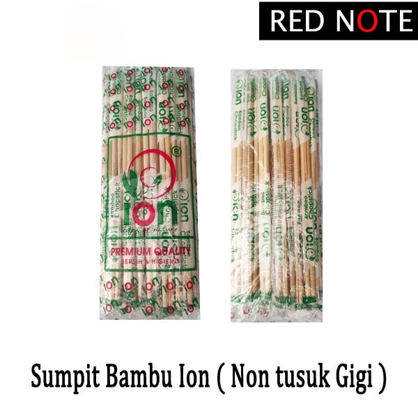 Sumpit Bambu ION Non Tusuk Gigi