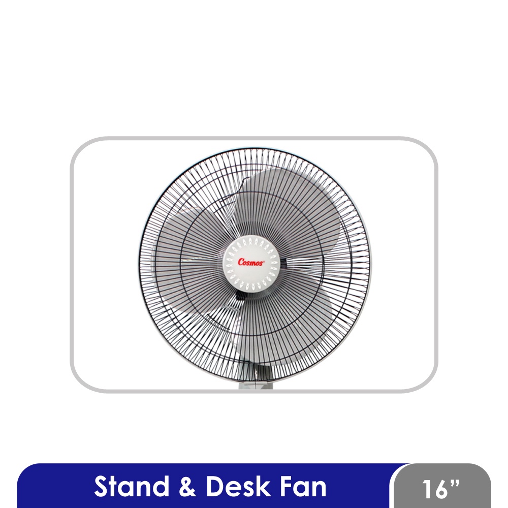 Stand Fan / Kipas Angin Cosmos 2in1 16 SN Garansi Resmi