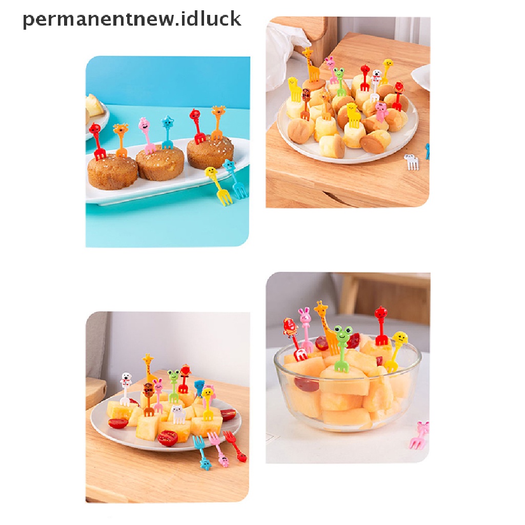 Set Garpu Buah Desain Kartun Untuk Pesta