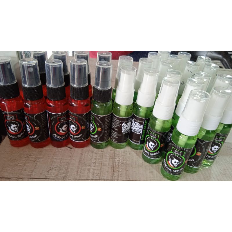 pomade sprey 30ML gaya rambut basah