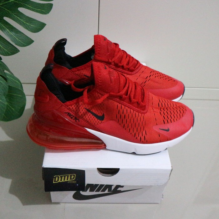 TERMURAH SEPATU NIKE AIR MAX 270 RED WHITE SNEAKERS RUNNING ORIGINAL IMPORT