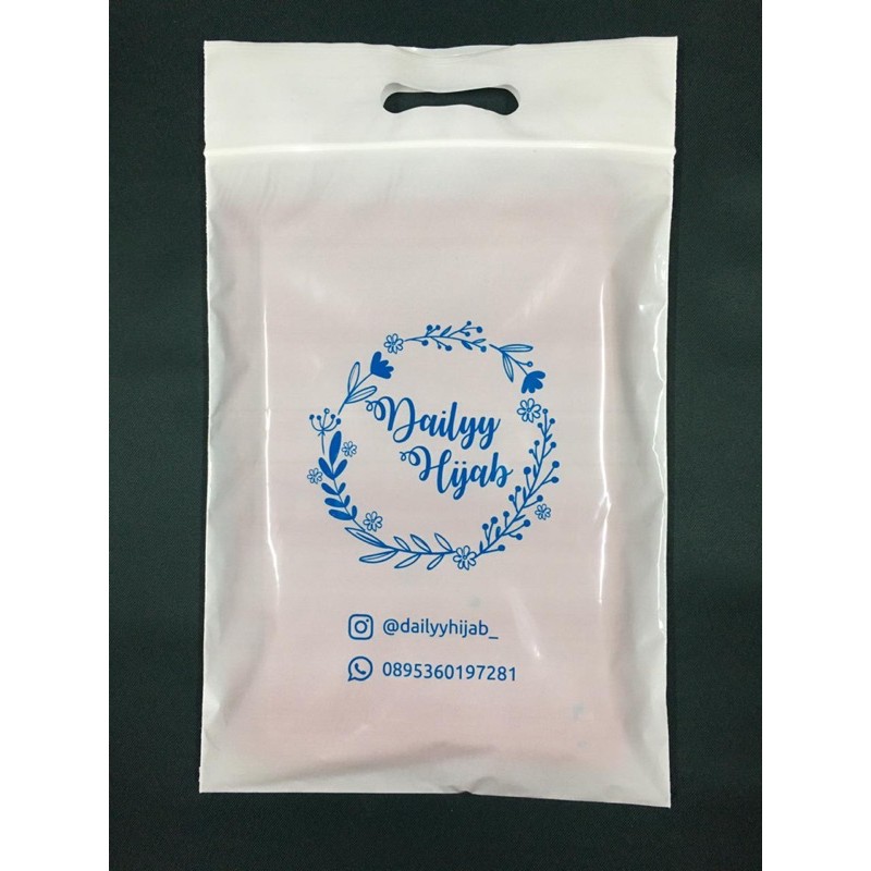 ziplock plong / klip plong / sablon plastik uk.25x35