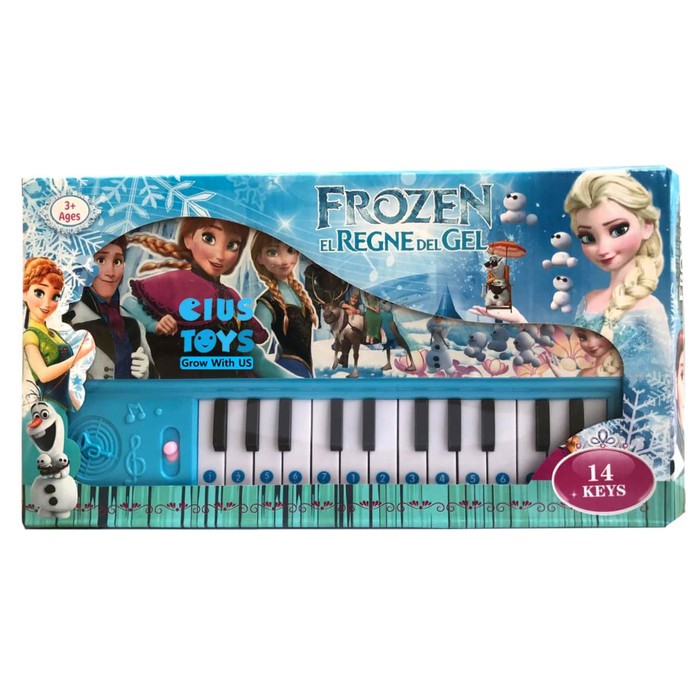 [COD] MAINAN ANAK MUSIK PIANO FROZEN LAMPU SUARA MELODI MUSIC EDUKASI BAYI LUCU KOTAK KADO TERBARU