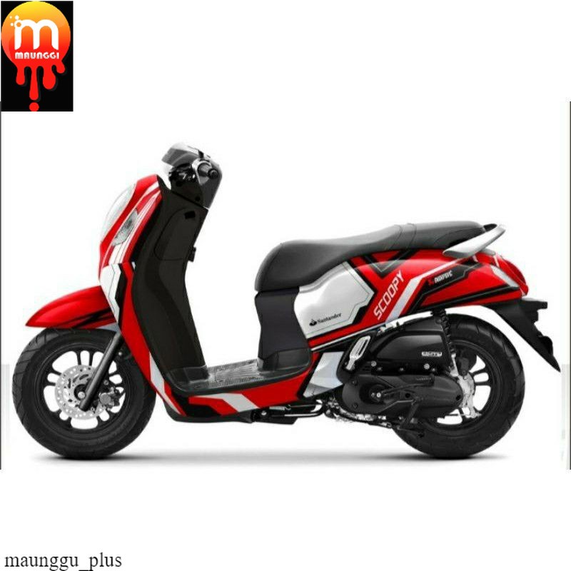 Striping scoopy fi full body Decal all new  scoopy 2021 full body Stiker scoopy new fi
