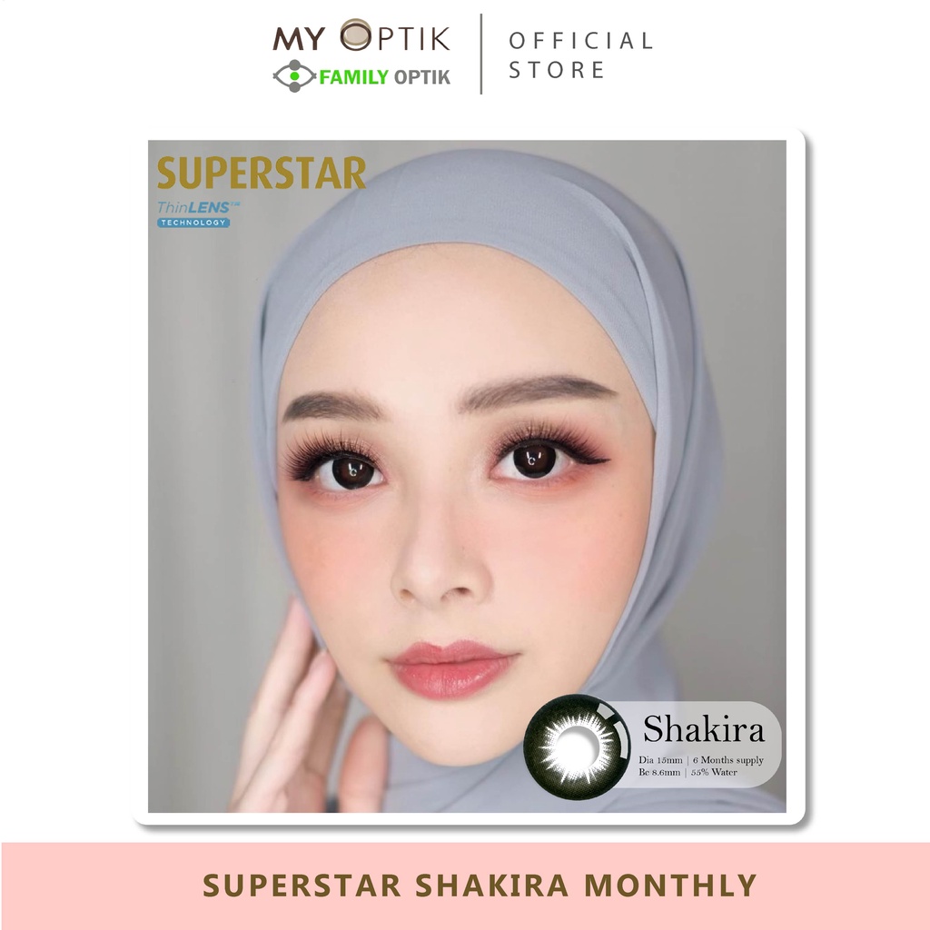 Superstar Shakira lensa warna softlens premium