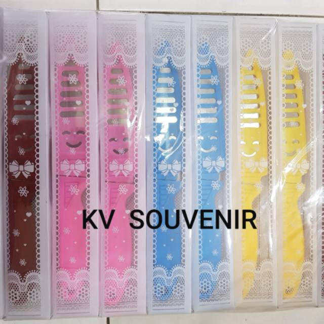 Souvenir Pisau dapur + mika