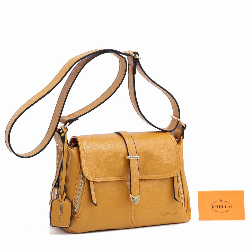 TAS KHELLA 1281-A541 SATCHEL CROSSBODY BAG TAS SELEMPANG IMPORT ORIGINAL