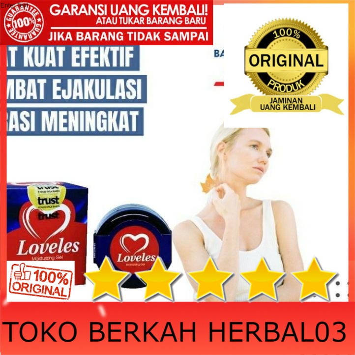 100% ASLI を Loveles - Loveles Moisturizing Gel Asli Original 100% ↩