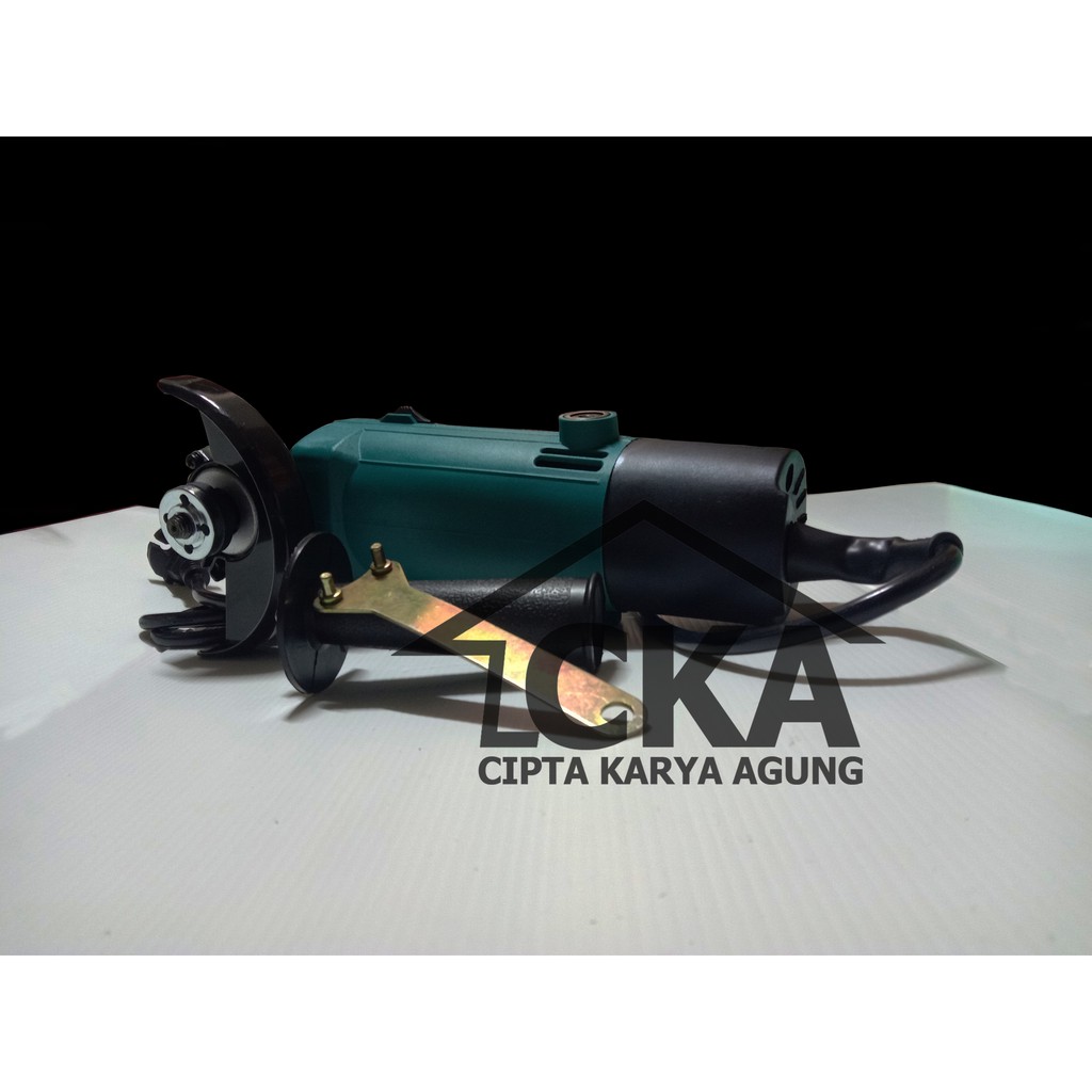 MESIN GERINDA GRENDA TANGAN NA90VP ANGLE GRINDER 4" 450W INATEC 90 VP