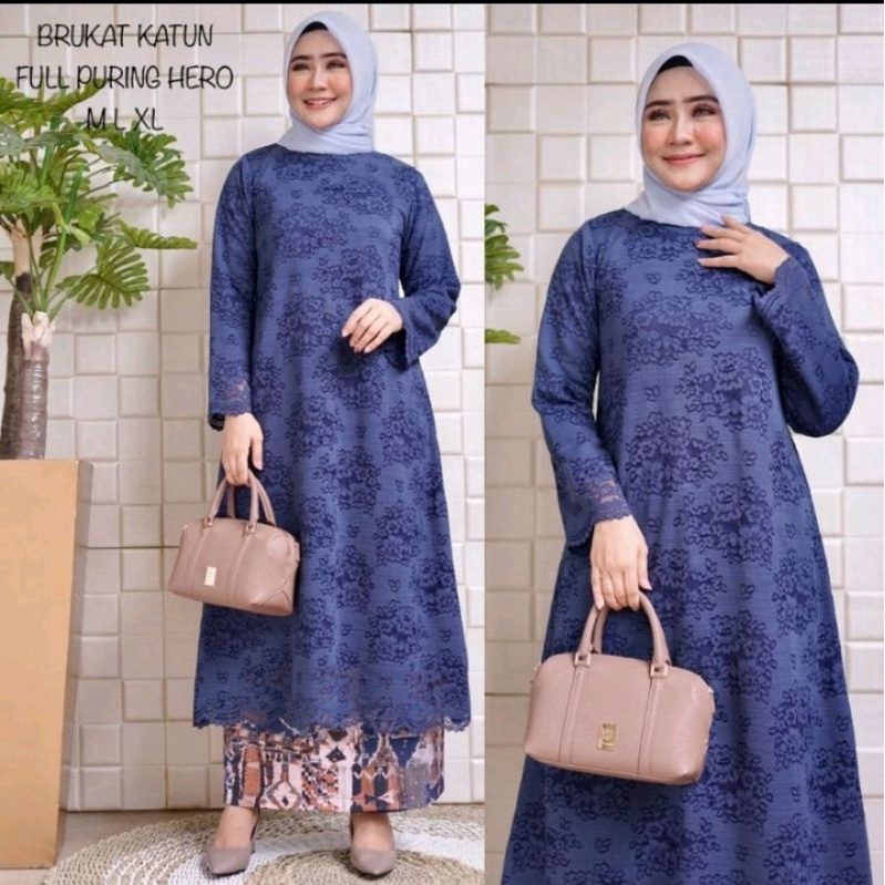 Tunik/Long Tunik Brukat Prada Exclusive KAMARI