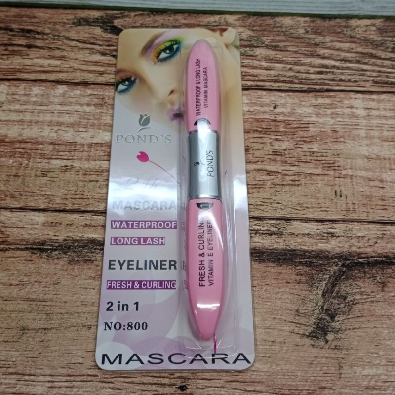 MASCARA &amp; EYELINER POND'S 2in1