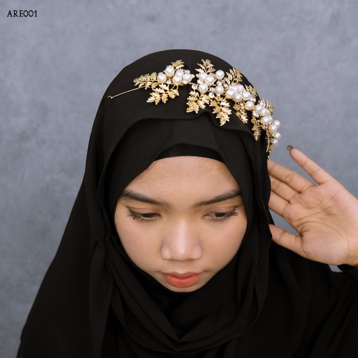 [PRODUK FAVORIT] HIASAN TIARA HIJAB ACCESSORIES PESTA ARE001