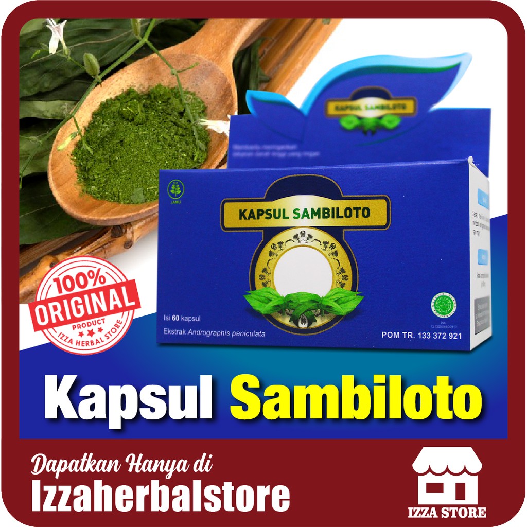 VITAMIN DAYA TAHAN TUBUH Kapsul Sambiloto Solusi Tepat Meningkatkan Imun Tubuh Obat HERBAL AMPUH