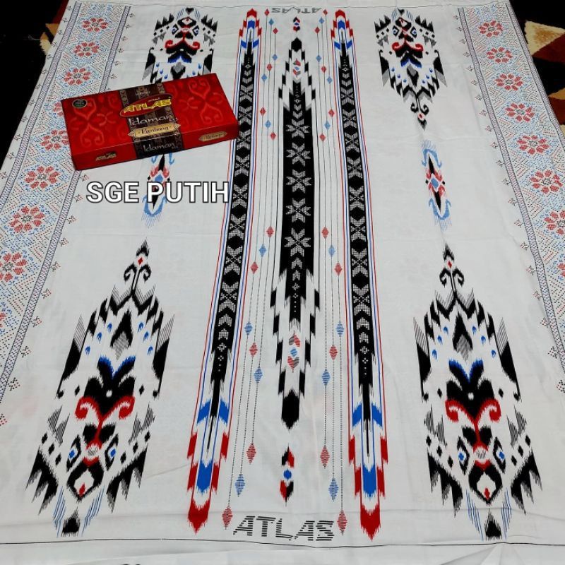 Sarung Atlas Idaman Kembang idaman harmoni BGL Akasia motif BHS SGE