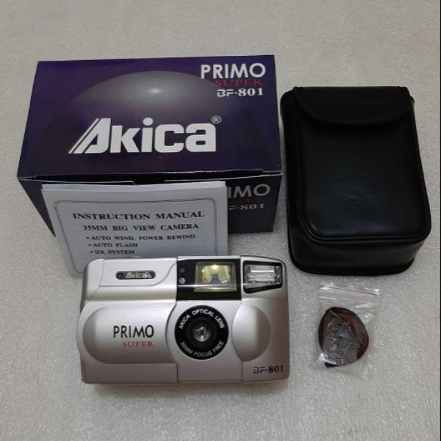 Kamera Analog Akica Primo BF 801 New Old Stock