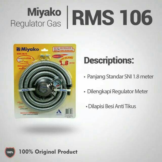 MIYAKO RMS 106 M REGULATOR GAS