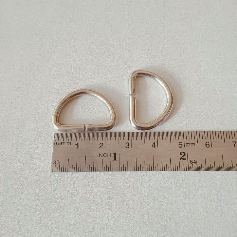 RING D TAS BESI 2.0 CM NIKEL PER 100 PCS