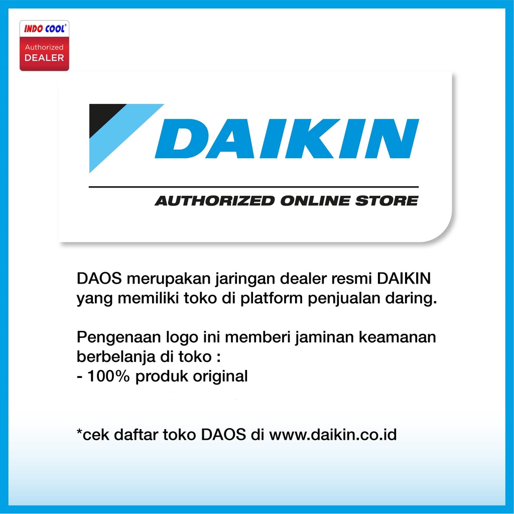 Paket Pemasangan AC 1/2 - 1,5PK (DAIKIN Pipe)