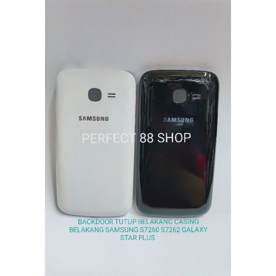 BACKDOOR TUTUP BELAKANG CASING BELAKANG SAMSUNG S7260 S7262 GALAXY STAR PLUS