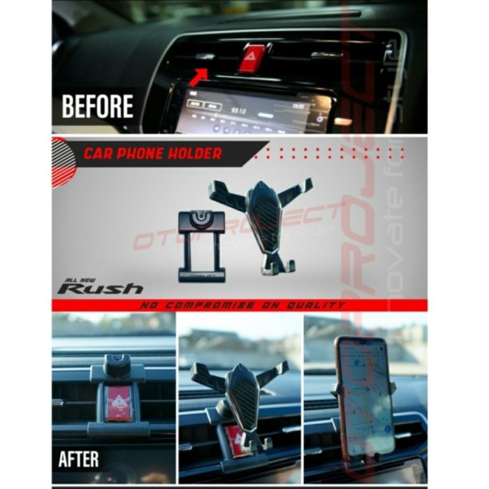 Car Holder Phone All New Rush Otoproject