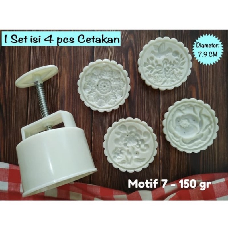 Cetakan Mooncake - Cetakan kue bulan import