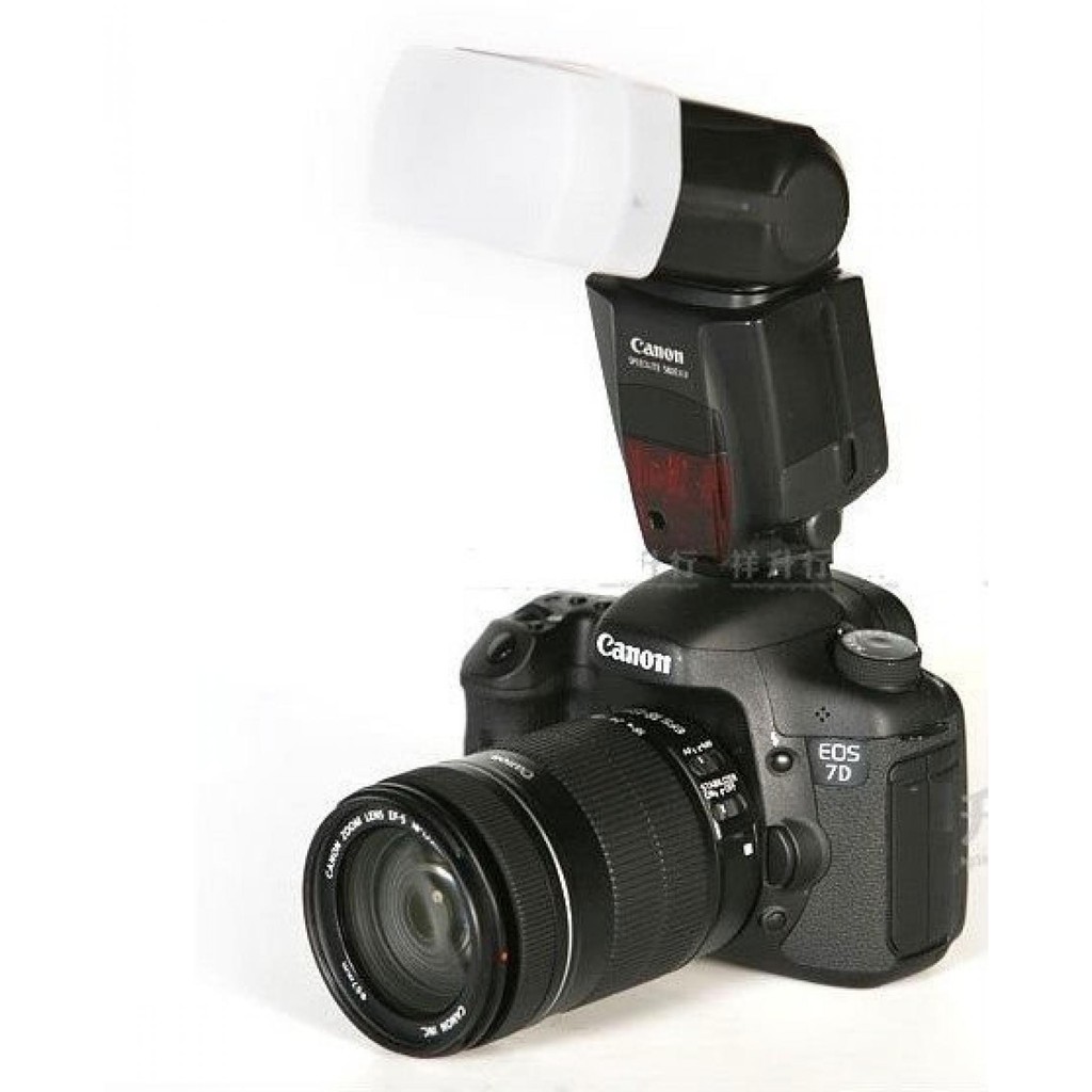 Flash Diffuser for Camera Canon 580EX Lampu Difuser Kamera DSLR Fotografi Flas SLR Murah