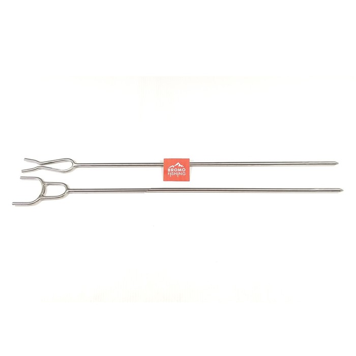 Cagak Joran Stainless Steel 2 pcs / jagrak tegek stenlis tleseran