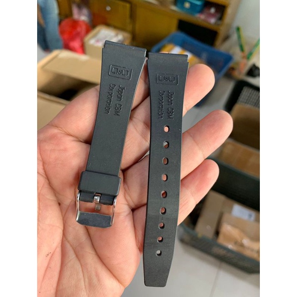 Strap Tali Jam Tangan QQ embos Timbul 20MM