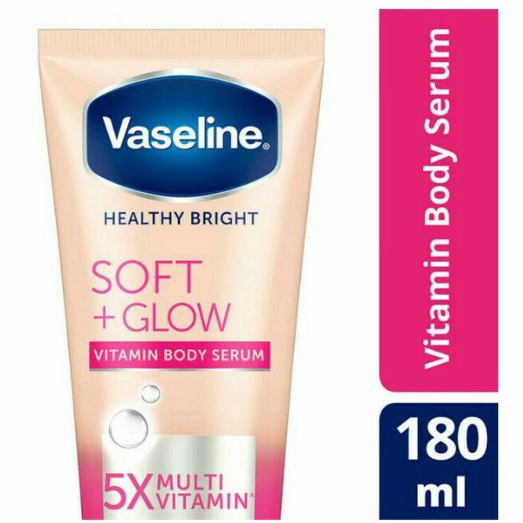 VASELINE HEALTHY BRIGHT VITAMIN BODY SERUM 180 ML // VASELINE // HAND BODY VASELINE