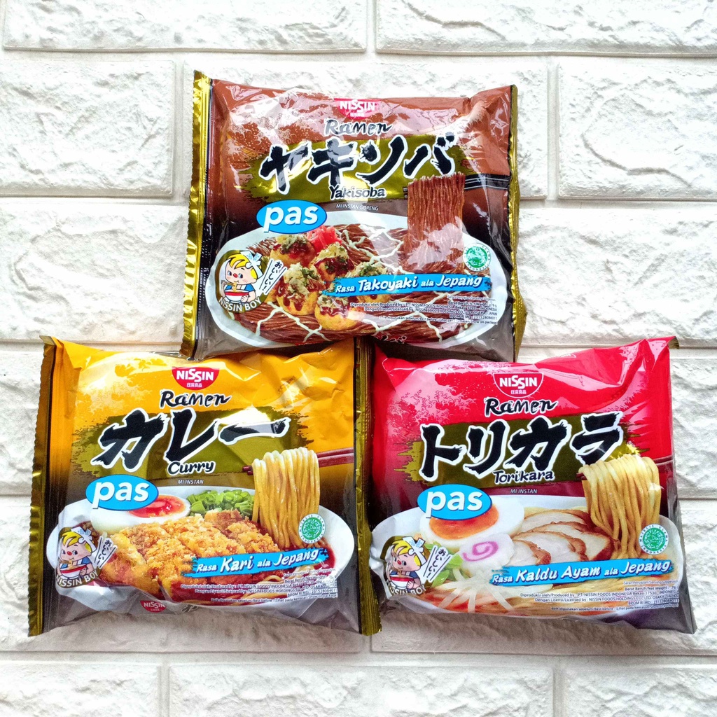 Nissin Gekikara Ramen Porsi Besar Premium Pas Mi Instan Goreng Hot Spicy Chicken Mushroom Carbo Takoyaki Curry Kaldu ala Jepang