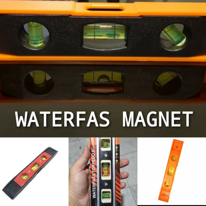 Waterpass Magnet Torpedo 9in, Waterpass Magnet Alumunium