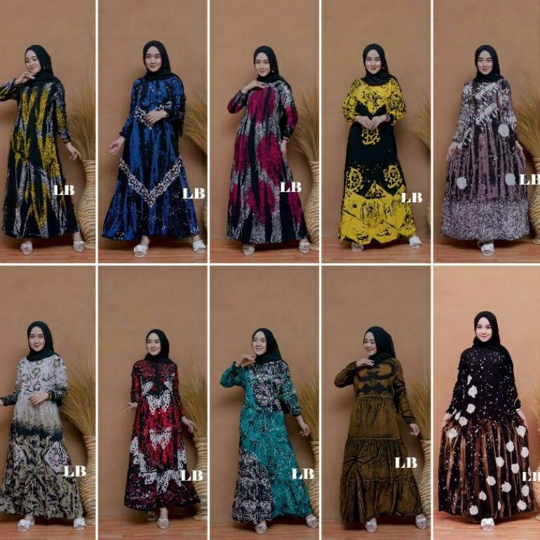 {KTS.02Jl22ᴵ} GAMIS RAYON TWILL || Original syar'i || DRESS VANESSA ANGEL