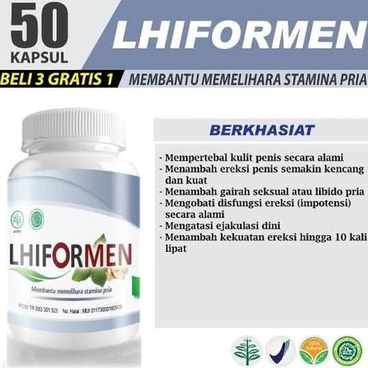 TERLARIS Lhiformen Multivitamin Pria Dewasa Asli Resmi BPOM Murah