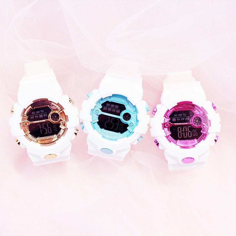 [COD] Jam Tangan Digital Wanita CandyCat Tali Rubber / Jam Tangan Wanita CandyCat Import