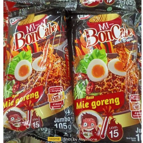 

Mi Bon Cabe Rasa Mi Goreng Level 15 Jumbo 105gr