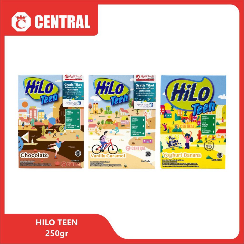 Hilo Teen Susu Bubuk 250g /centraltrenggalek