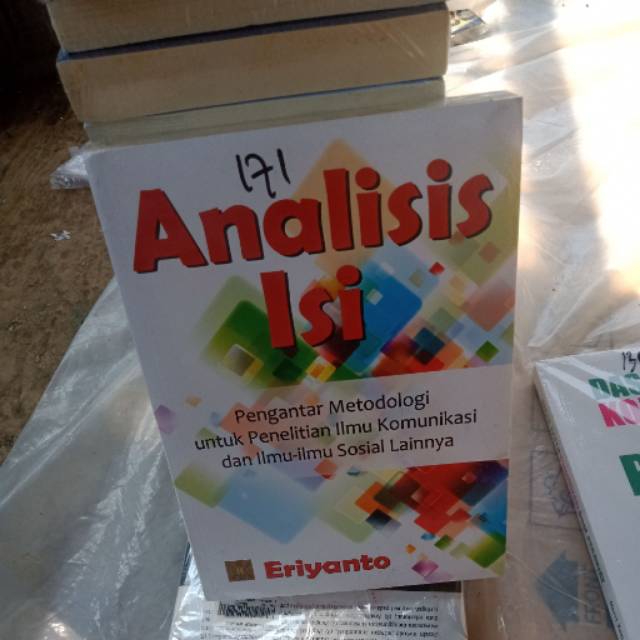 Analisis isi pengantar metodologi untuk penelitian ilmu komunikasi dan ilmu ilmu sosial lainnya