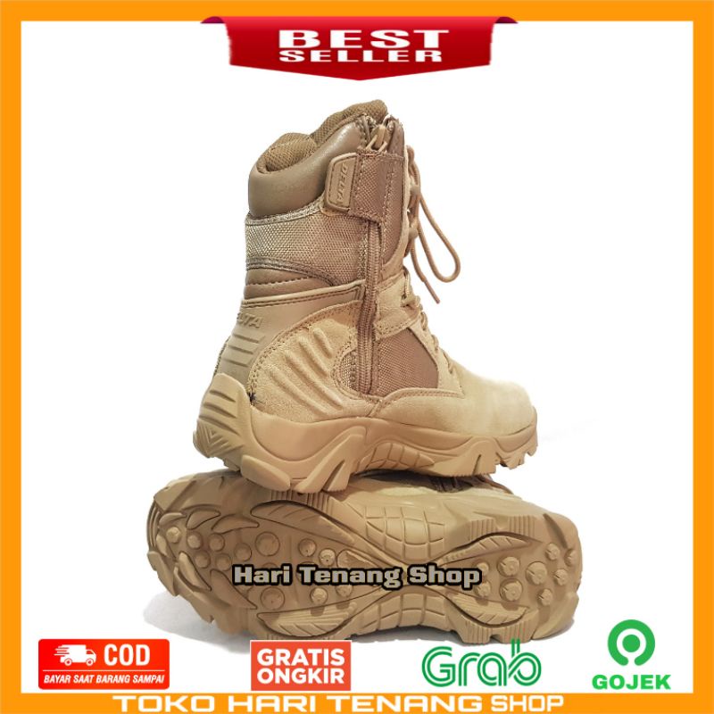 SEPATU BOOTS DELTA 8INC/SEPATU BOOTS TACTICAL/SEPATU BOOTS IMPORT/SEPATU PRIA DAN WANITA