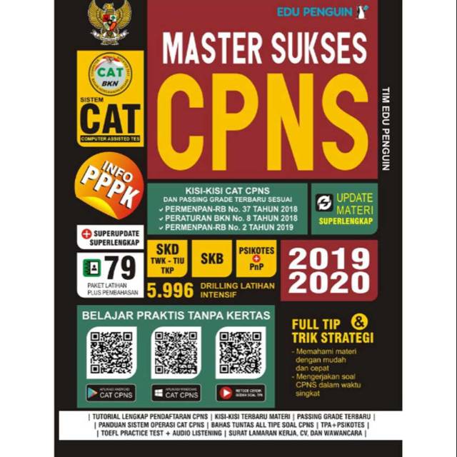 Buku Tes Cpns Hots Master Sukses Cpns Terbaru Dan Terlengkap Soal Hots Shopee Indonesia