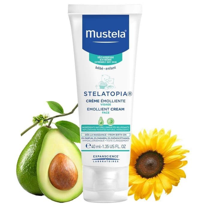 MUSTELA Stelatopia Emollient Face Cream 40ml