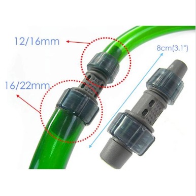 ISTA Hose Adapter 12-16 mm Konektor Sambungan Sok Selang 12mm ke 16mm