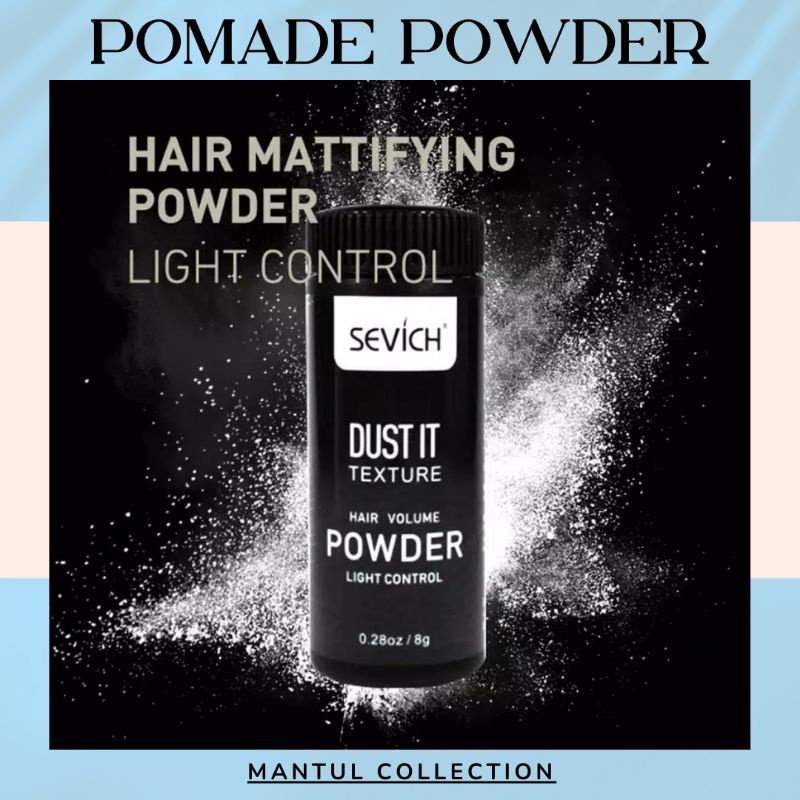 ORIGINAL Sevich Hair powder volume Mattifying hairstyling Pomade