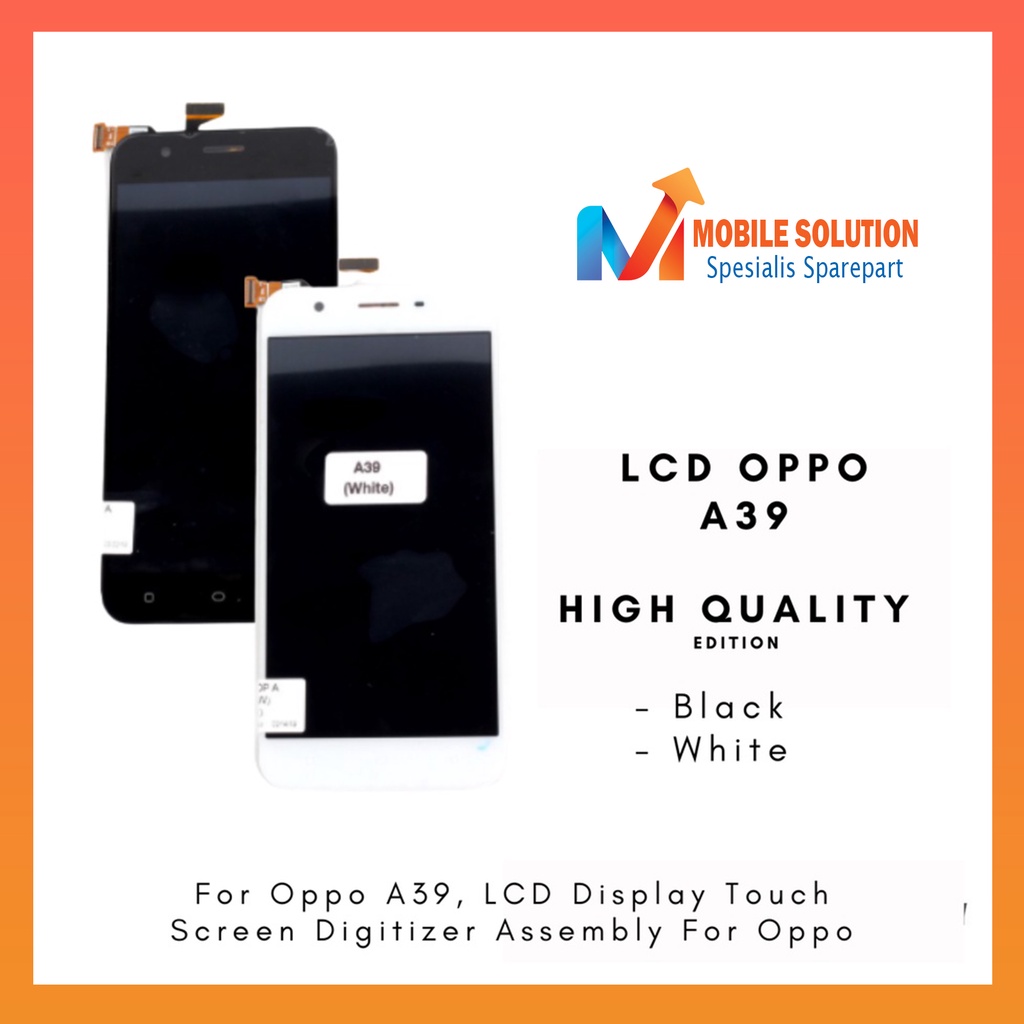 Grosir LCD Oppo A39 Fullset Touchscreen - Parts Kompatibel Dengan Produk OPPO ORIGINAL 100% Garansi 1 Bulan + Packing / Bubbel