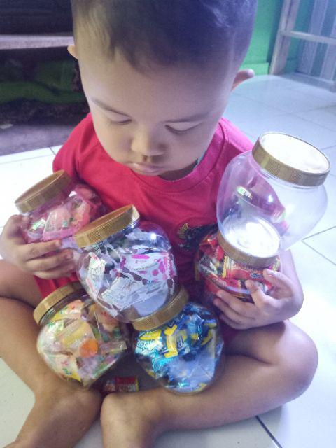 Toples Apel Gentong Mini Plastik Bagus Murah Kue